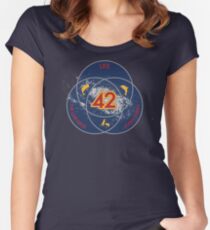 The Answer to Life, the Universe & Everything (Ultimate Venn Version) Women's Fitted Scoop T-Shirt