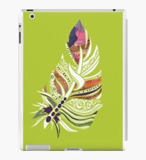 Lime Love! Fun and Funky, Fanciful Feather iPad Case/Skin