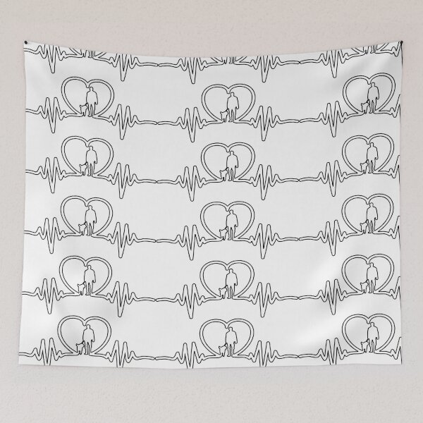 Item preview, Heart Beat Dady Dog designed and sold by Style2Vie.