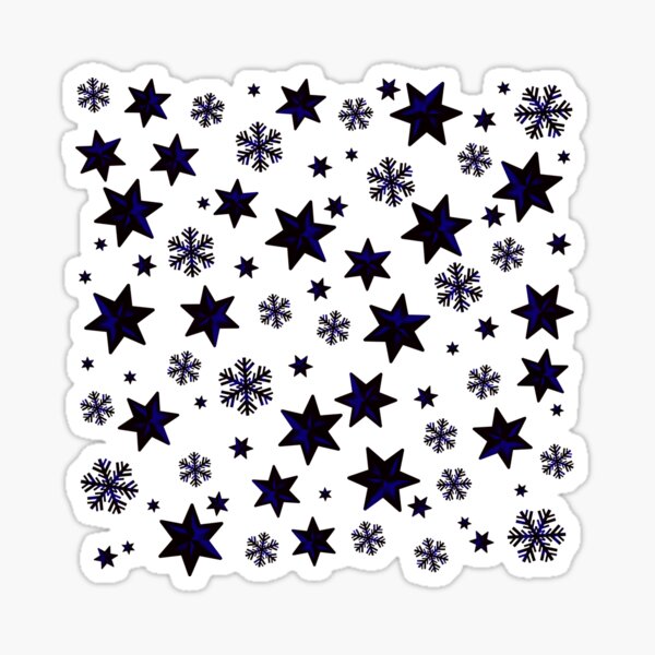 Outlined Star Sticker