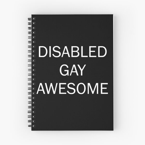 Item preview, DISABLED GAY AWESOME designed and sold by uniqueitems.