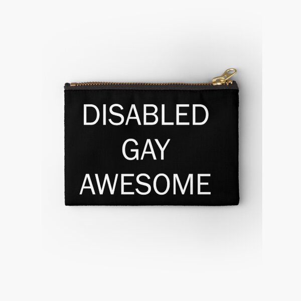 Item preview, DISABLED GAY AWESOME designed and sold by uniqueitems.