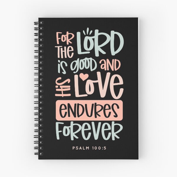 Item preview, For The Lord Is Good And His Love Endures Forever designed and sold by CatsCrew.