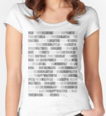 Radiohead - Creep Women's Fitted Scoop T-Shirt