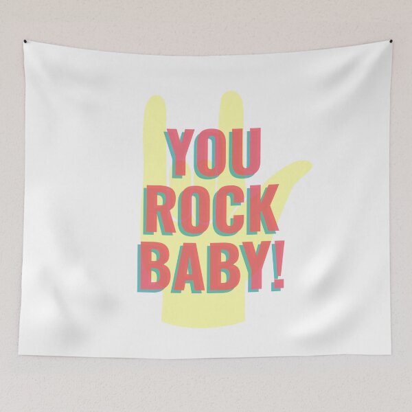Item preview, You Rock Baby! designed and sold by Arva-Designs.