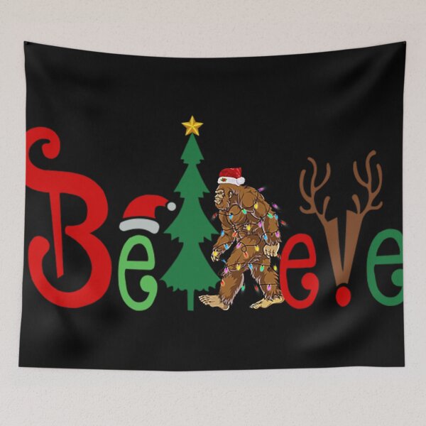Item preview, Believe Bigfoot Christmas T-Shirt designed and sold by landanvcl147.