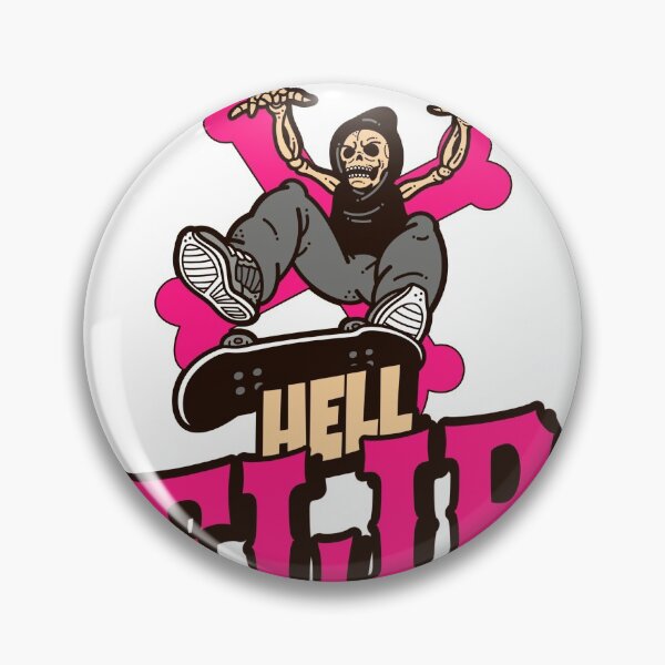 Item preview, Hell Flip, Ghost Skateboard designed and sold by designsonstuff.
