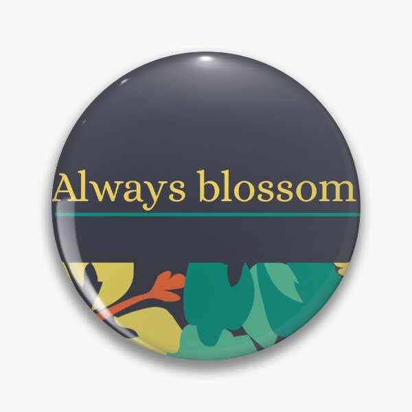 Item preview, Hibiscus with happy quote designed and sold by Info Bites.