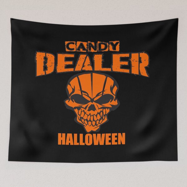 Item preview, Candy Dealer Halloween Skull designed and sold by SammyBad.