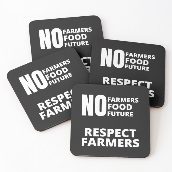 Item preview, No Farmers No Food No Future Respect Farmers designed and sold by MohitJain1109.