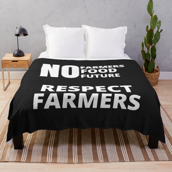 Item preview, No Farmers No Food No Future Respect Farmers designed and sold by MohitJain1109.