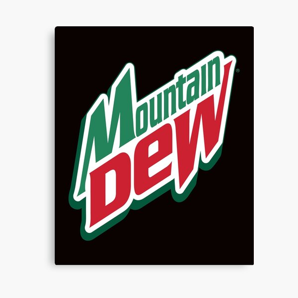 Mountain Dew Logo Canvas Print