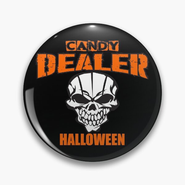Item preview, Candy Dealer Halloween White Skull designed and sold by SammyBad.