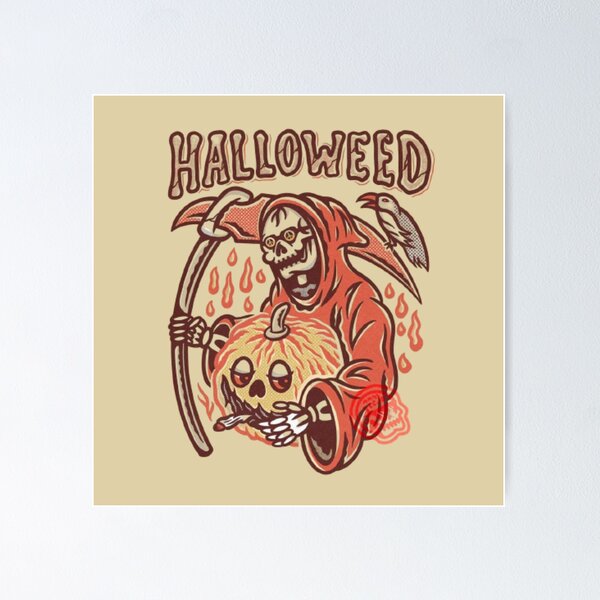 Item preview, Halloweed funny cool Halloween designed and sold by Tarun Bisht.