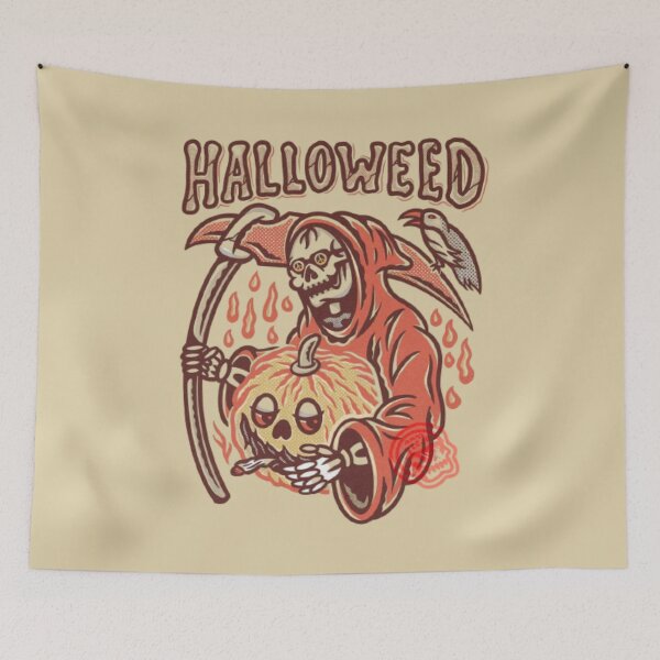 Item preview, Halloweed funny cool Halloween designed and sold by Tarun Bisht.