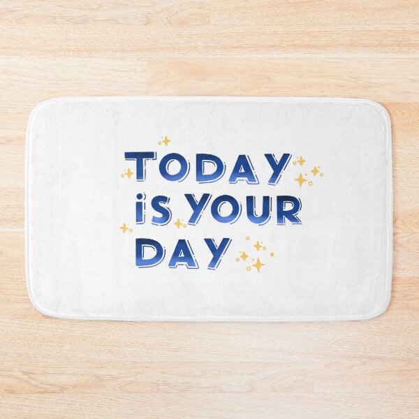 Item preview, Today is your day blue yellow designed and sold by Katbydesign.