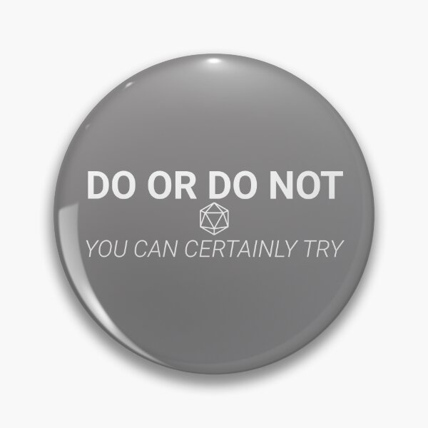 Item preview, Do or Do Not You Can Certainly Try (White) designed and sold by ameliasom.