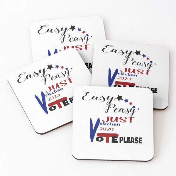 Item preview, Easy Peasy Please Just Vote  designed and sold by 0umStore.
