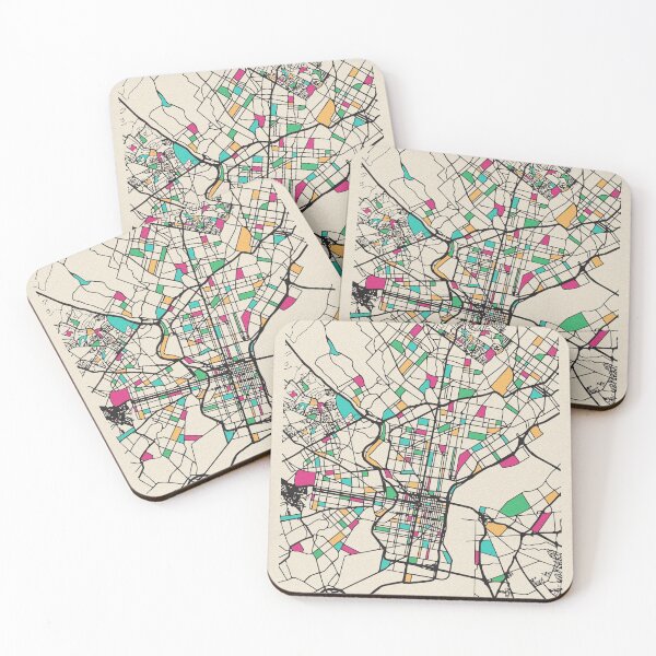 Item preview, Philadelphia, Pennsylvania Street Map designed and sold by A Deniz Akerman.