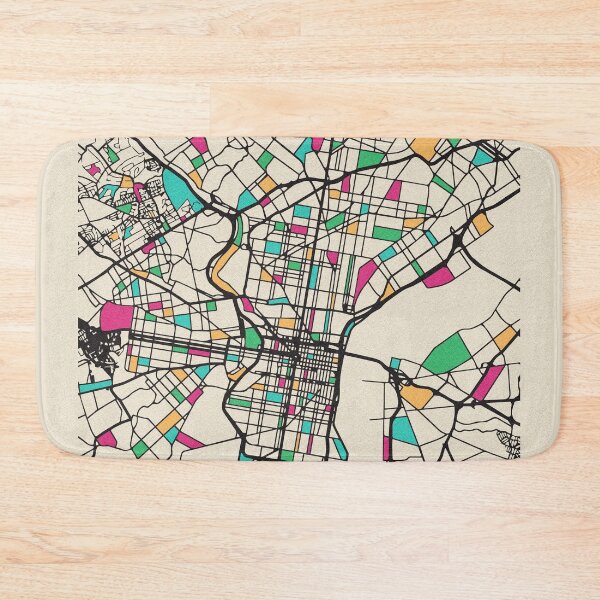 Item preview, Philadelphia, Pennsylvania Street Map designed and sold by A Deniz Akerman.