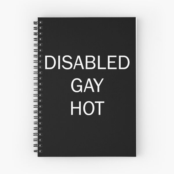 Item preview, DISABLED GAY HOT designed and sold by uniqueitems.