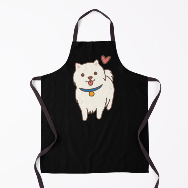 Item preview, White Fluffy Samoyed Dog designed and sold by Gemmazzurra.