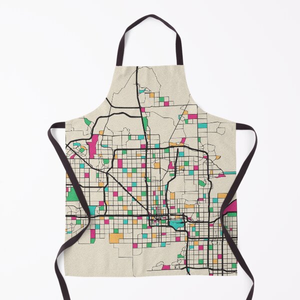 Item preview, Phoenix, Arizona Street Map designed and sold by A Deniz Akerman.