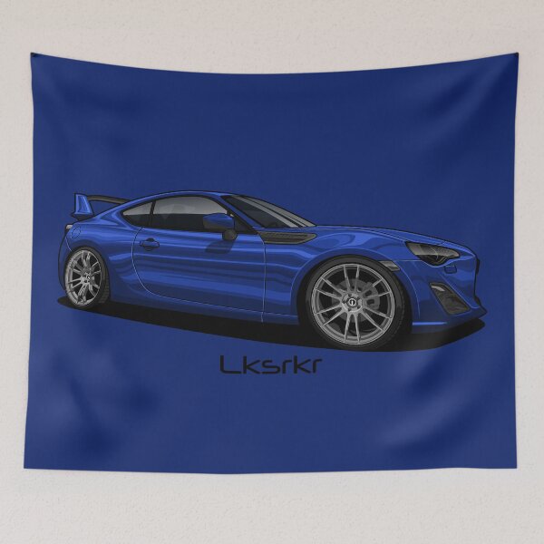 Item preview, Blue GT86 artwork designed and sold by Lksrkr.