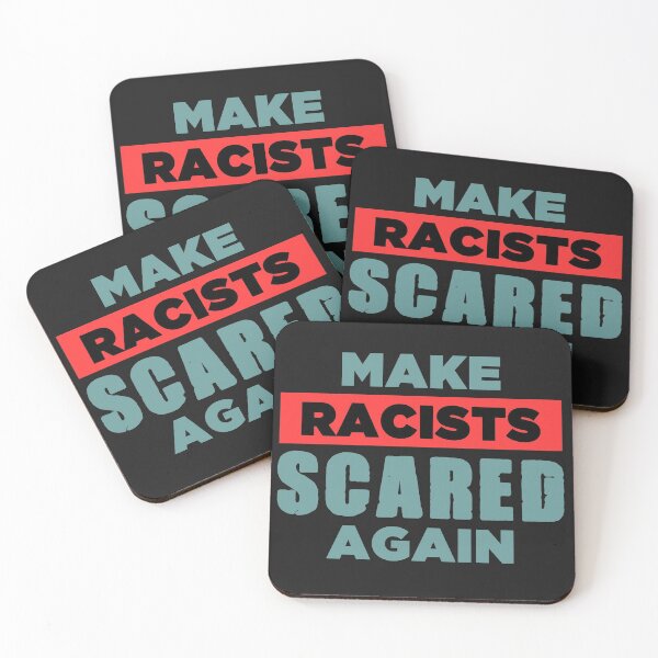 Item preview, Make Racists Scared Again - Clean Plain Text Effects Gift Ideas designed and sold by leo121687.