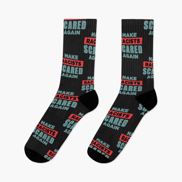 Item preview, Make Racists Scared Again - Clean Plain Text Effects Gift Ideas designed and sold by leo121687.