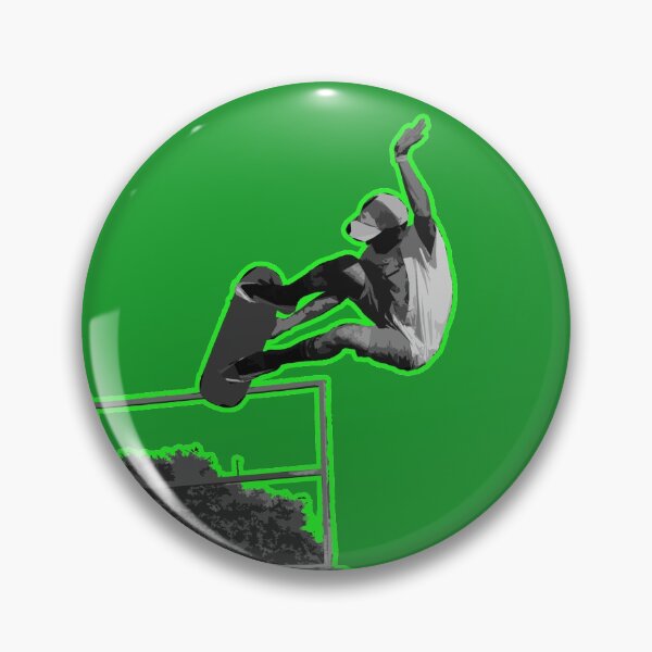 Item preview, Cool skater on green designed and sold by Aura-E.
