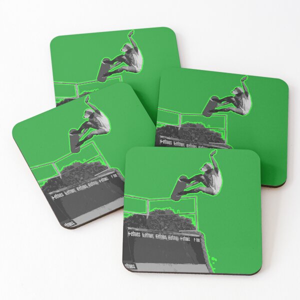 Item preview, Cool skater on green designed and sold by Aura-E.