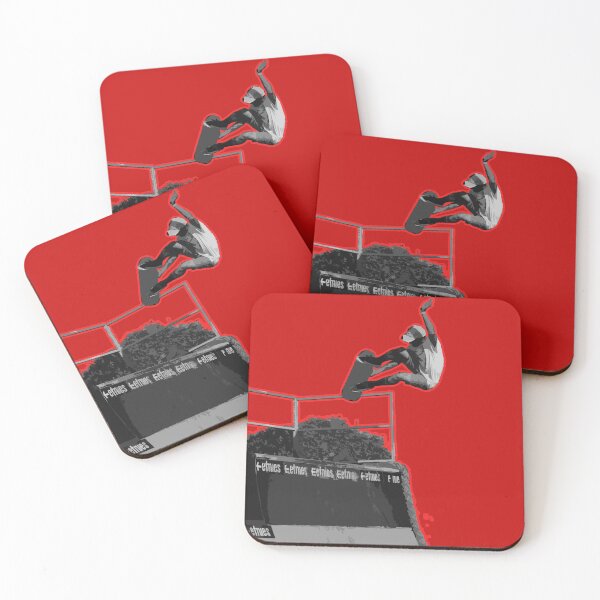 Item preview, Cool skater on red designed and sold by Aura-E.