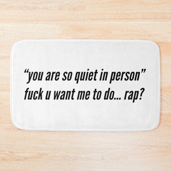Item preview, you are so quiet in person designed and sold by Newarre.