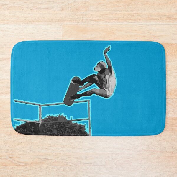 Item preview, Cool skater on blue designed and sold by Aura-E.