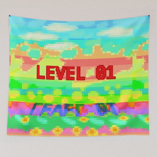 Item preview, LEVEL 01 PIXEL ART designed and sold by Deathoftheself.