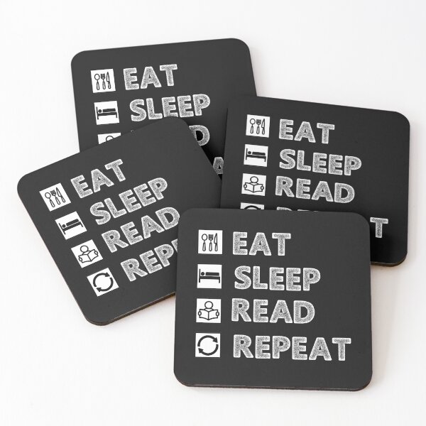 Item preview, Eat Sleep Read Repeat Funny Gift  designed and sold by Style2Vie.