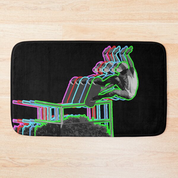 Item preview, Cool skater rainbow on black designed and sold by Aura-E.