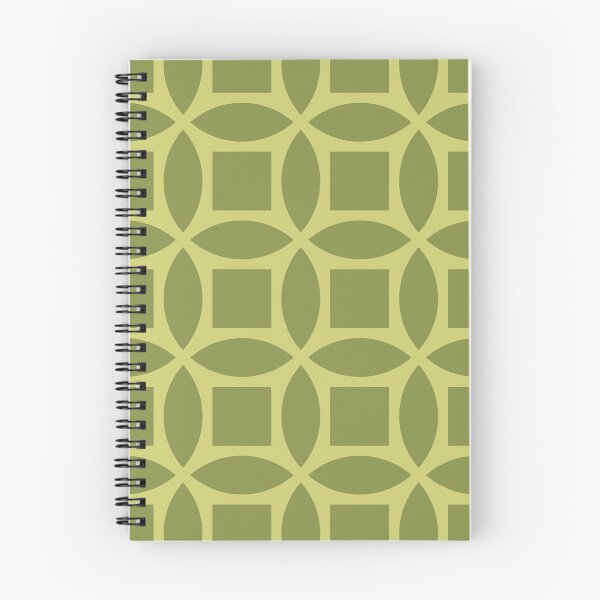Item preview, Geometric Pattern: Intersect Square: Olive designed and sold by Red Wolf.