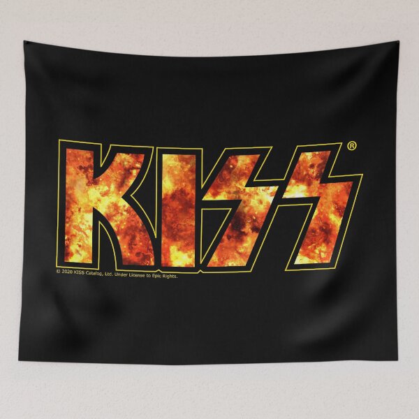 Item preview, Kiss Band Fire Logo  designed and sold by designminimal.