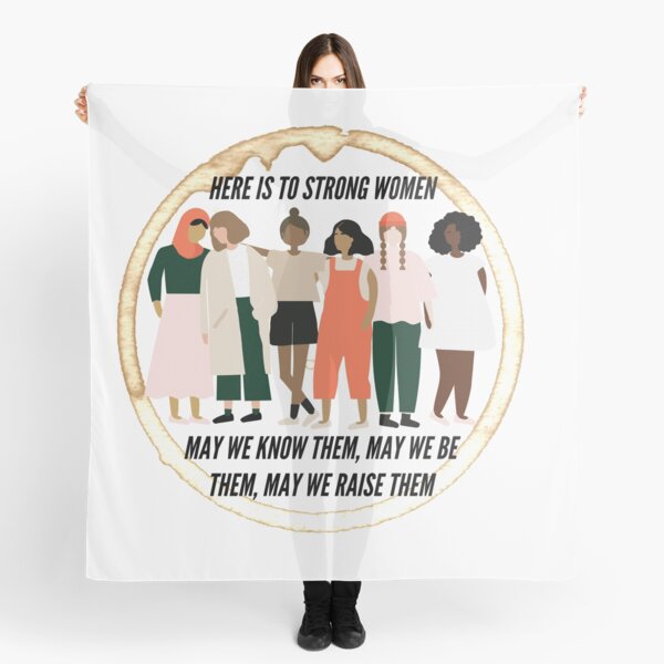 Foulards Sur Le Theme Citation De Motivation Pour Les Femmes Fortes Redbubble