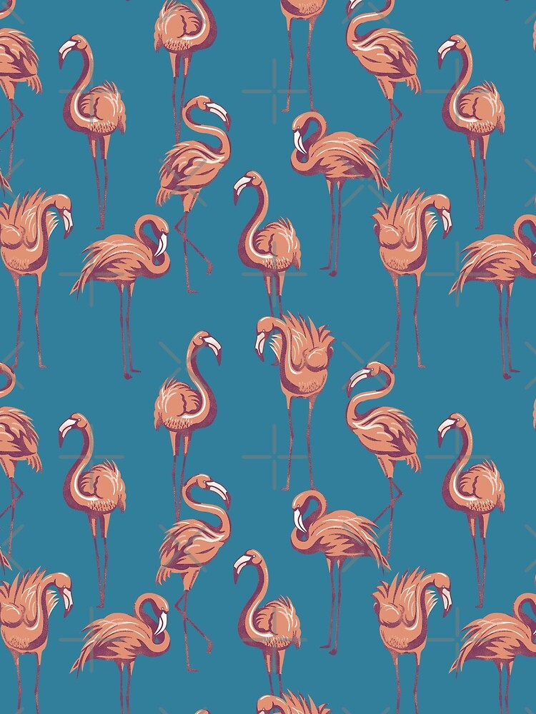 Thumbnail 6 of 6, Sleeveless Top, Flamingos designed and sold by meganpalmer.
