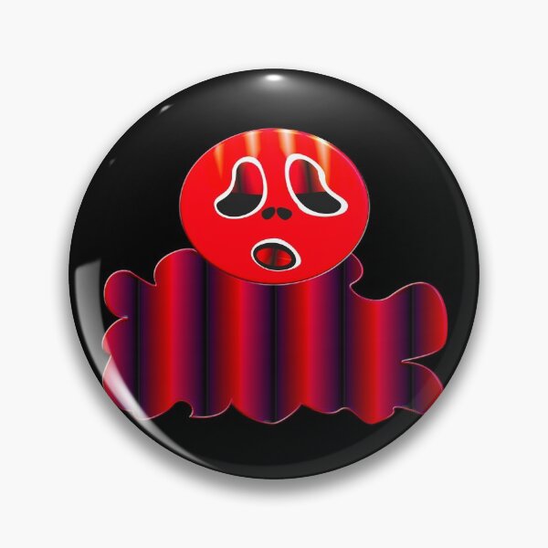 Item preview, RED GHOST EMOTICON designed and sold by Ralek.