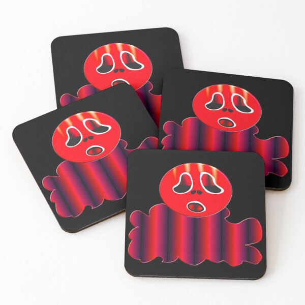 Item preview, RED GHOST EMOTICON designed and sold by Ralek.