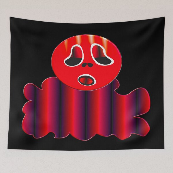 Item preview, RED GHOST EMOTICON designed and sold by Ralek.
