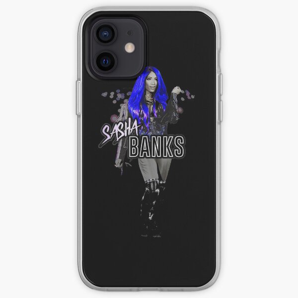 Wwe Sasha Banks Atomic Blue T shirt iPhone Soft Case