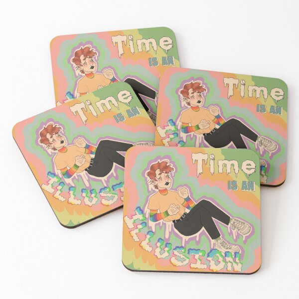 Item preview, Time is an Illusion - Illustration designed and sold by Ancient-eyes.