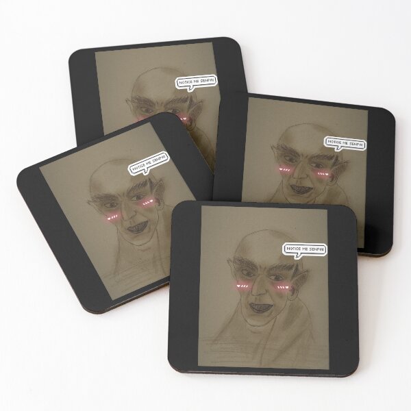Item preview, Nosferatu wants to be noticed by sempai designed and sold by CrazyMadInsano.