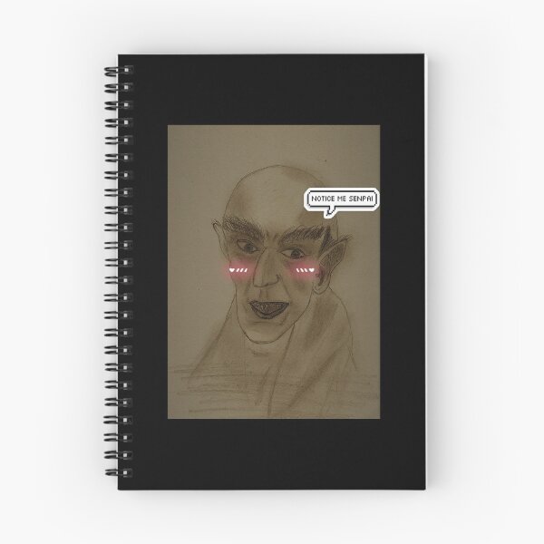 Item preview, Nosferatu wants to be noticed by sempai designed and sold by CrazyMadInsano.