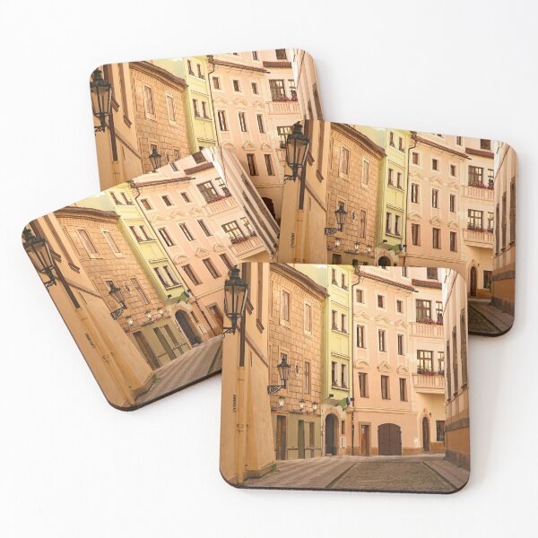 Item preview, street in old town Prague Czech Republic designed and sold by goceris.